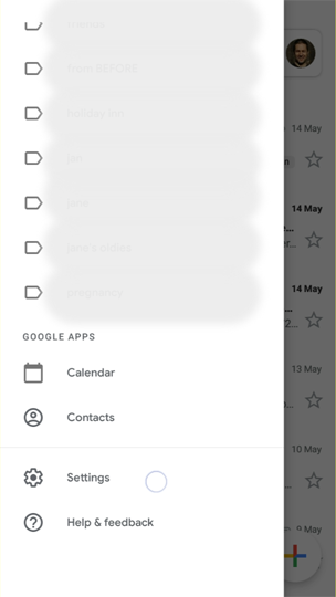 open settings